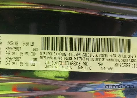 2011 Jeep Wrangler Unlimited Sport from USA, damaged, VIN 1J4HA3H1XBL626343